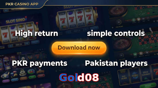 Main screen of Gold08 gamedownload page for PK players