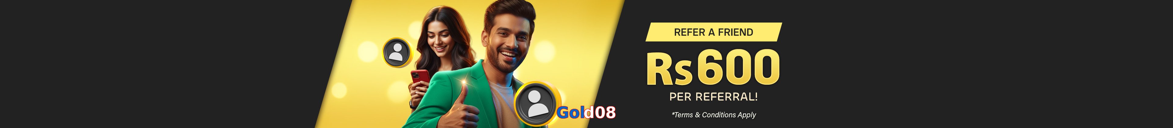 Gold08 game app for Pakistan players